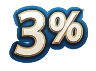 3%